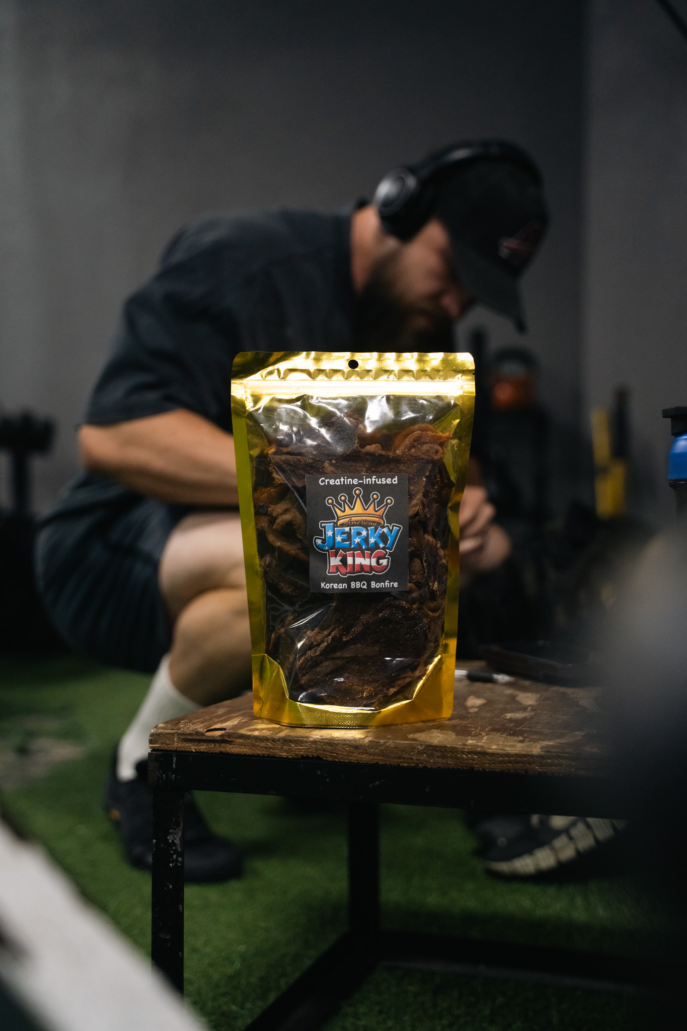 Korean BBQ bonfire Creatine Infused Beef Jerky 6oz. - Image 3