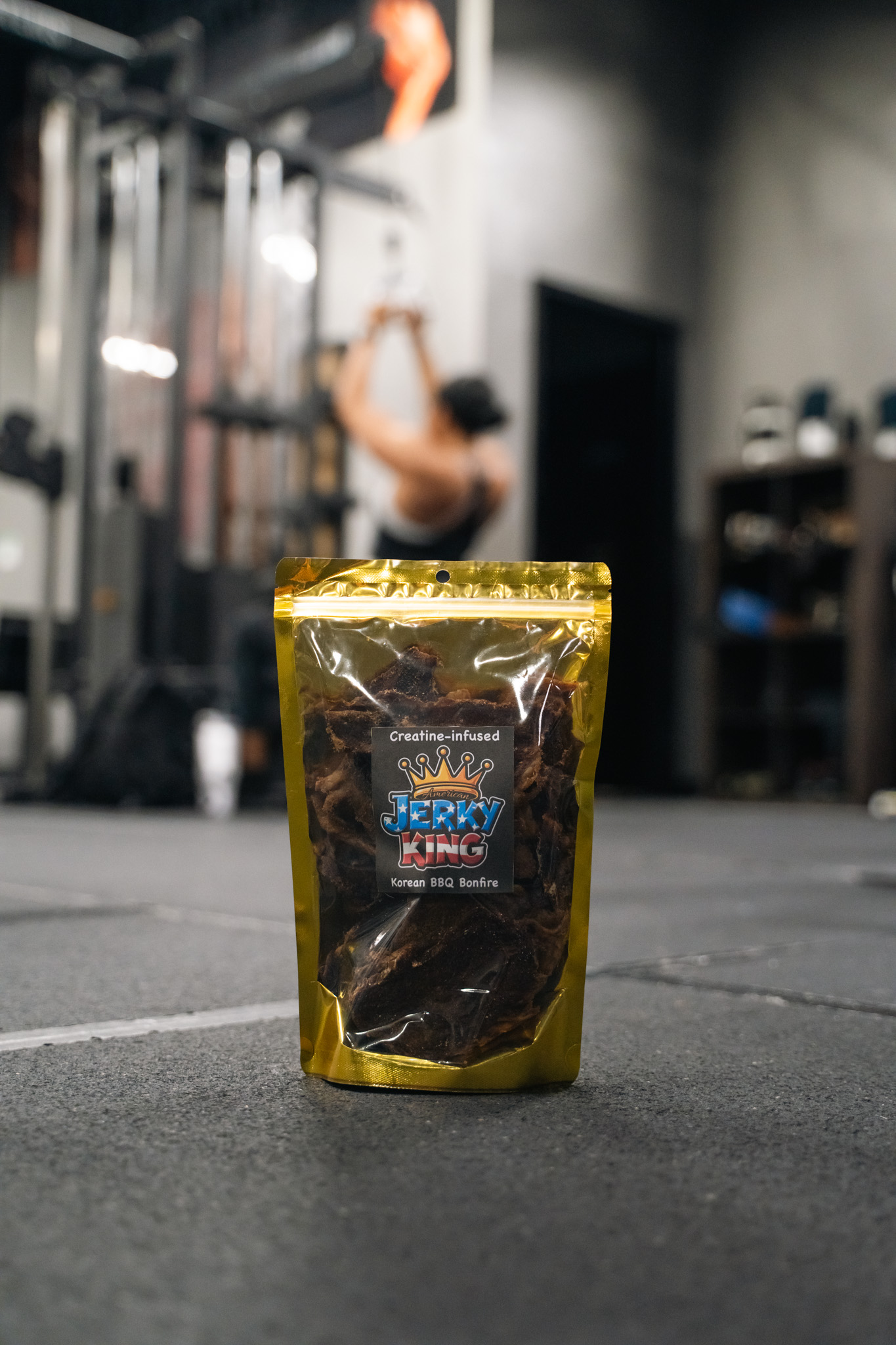 Korean BBQ bonfire Creatine Infused Beef Jerky 6oz. - Image 2