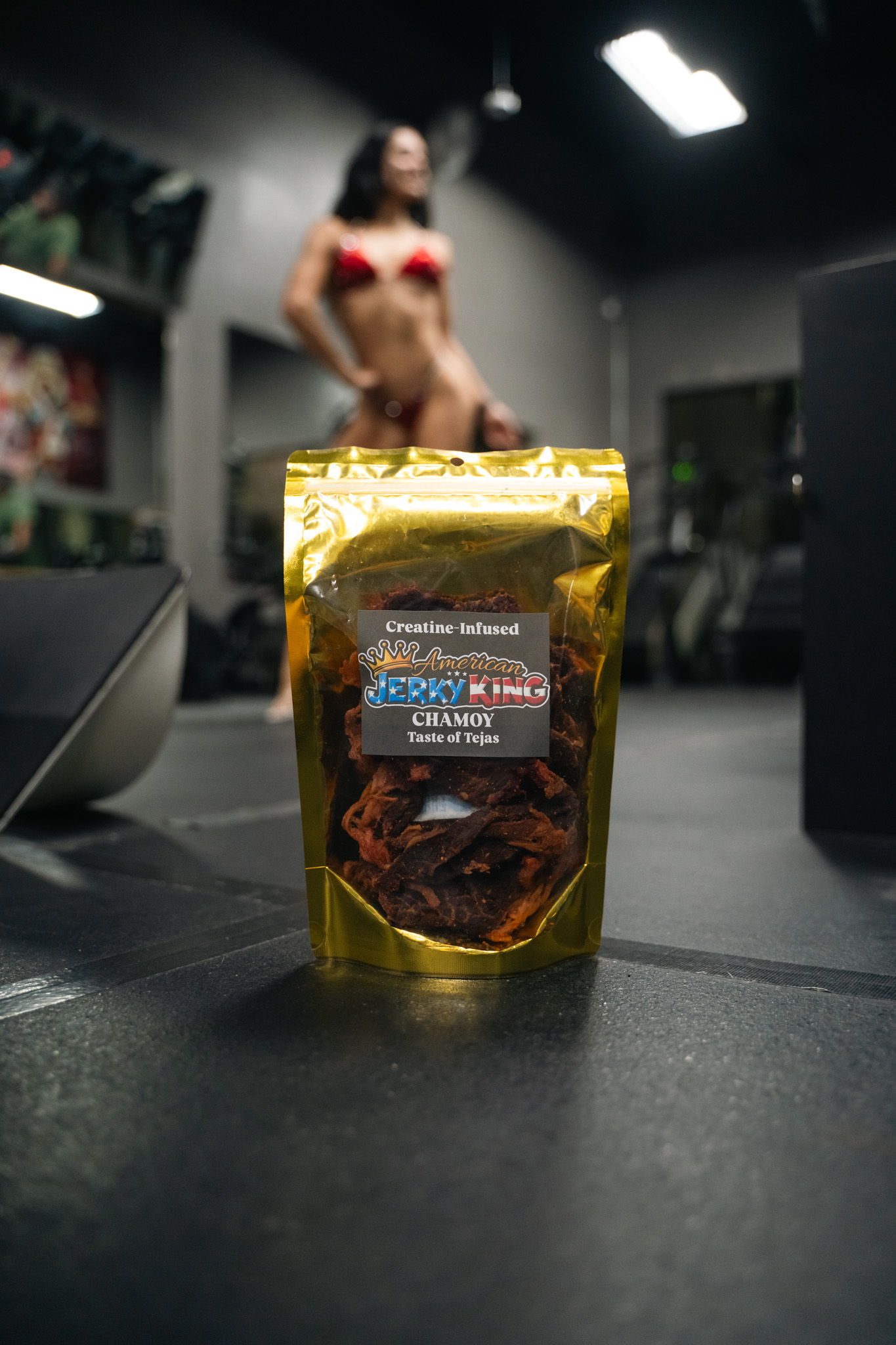 Chamoy Taste of Tejas Creatine Infused Beef Jerky 6oz. - Image 2